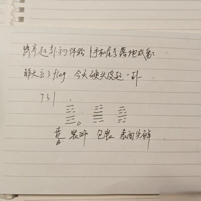保安日记，山火贲卦初探
