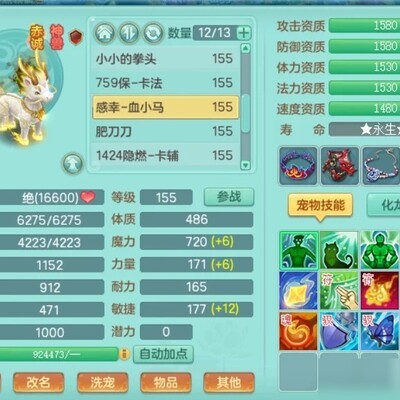 五技能小马内丹突破记