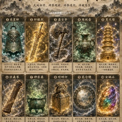上古十大神器的未解之谜
