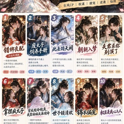 十月AI漫剧推荐榜