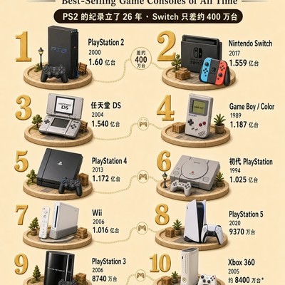 PS2销量纪录将被Switch打破