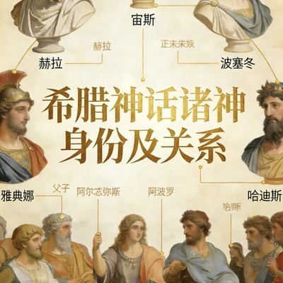 希腊神话诸神谱系全解析