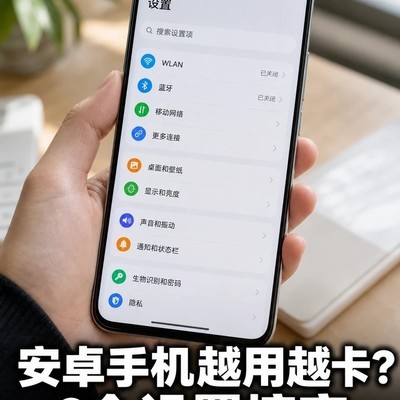 安卓手机卡顿三招解决