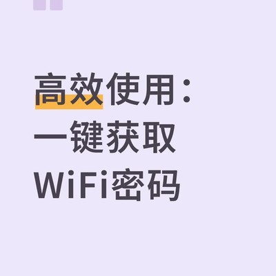 一键破解WiFi密码工具