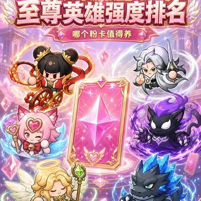 蔚蓝星球粉卡英雄培养优先级