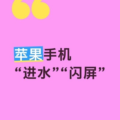 iPhone 12 Pro Max进水处理经验