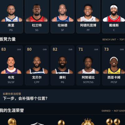 我的火箭队阵容