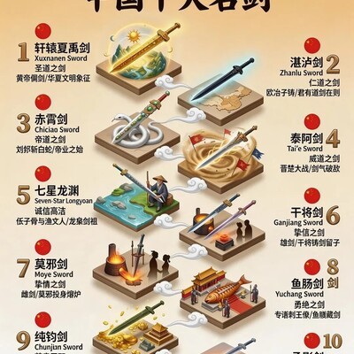古代十大名剑传奇