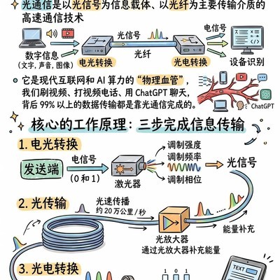 光通信，数字世界的物理血管