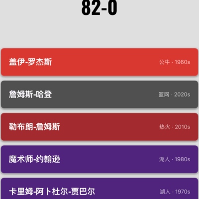 篮球赛季82场