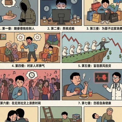 社会生活中的十大傻行为