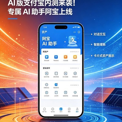 支付宝上线AI助手阿宝