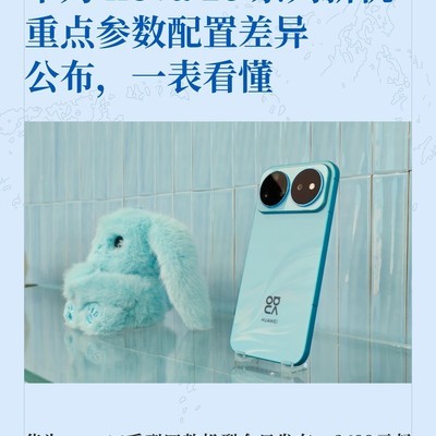 华为nova16系列参数对比