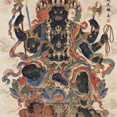 金刚夜叉明王，威猛中的慈悲