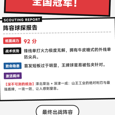 灌篮高手夺冠羁绊