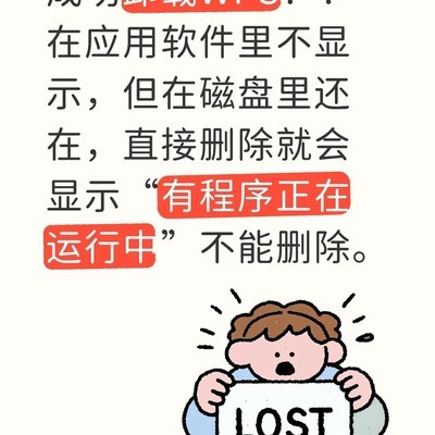 彻底卸载WPS方法