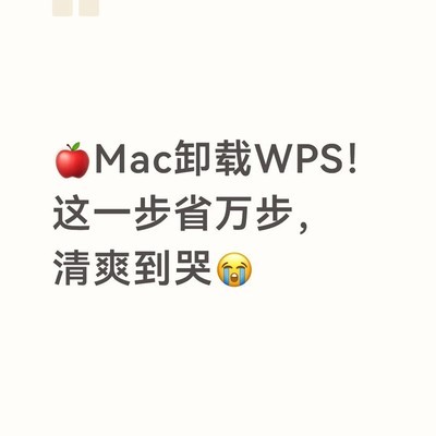 Mac卸载WPS并安装Office