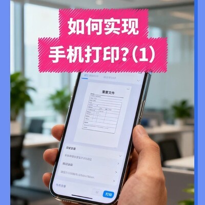 手机打印操作指南