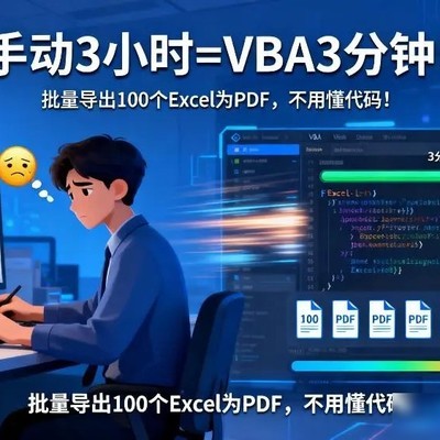 Excel批量转PDF神器