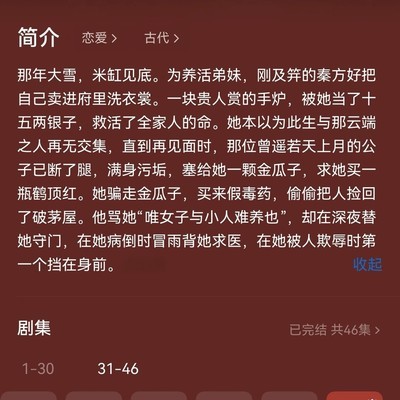 落难贵公子与市井少女的甜虐情缘
