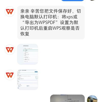 WPS打不开？尝试修改默认打印机
