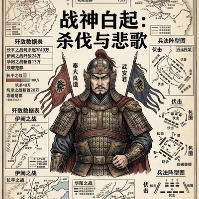白起，战神陨落与权力悲歌